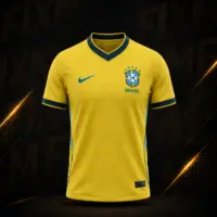 Official Brazil Home Kit – Striking Yellow & Teal