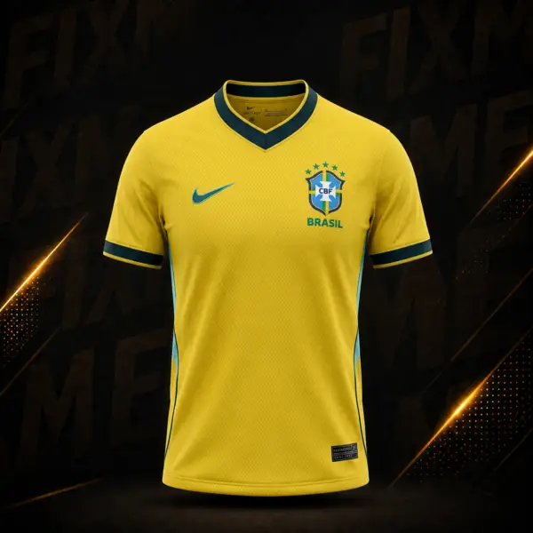 Official Brazil Home Kit – Striking Yellow & Teal